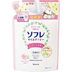 ソフレマイルドミｰミルク サクラ詰替600ML