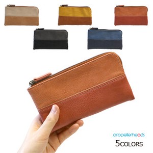 Artificial Leather Color Scheme Long Wallet