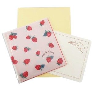 Card Antibacterial Mask Attached Case Card Strawberry