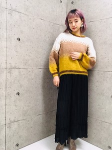 Color Scheme Knitted Pullover