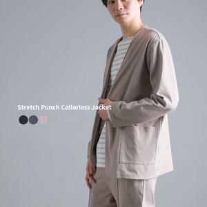 Men's Stretch ponte fabric Non-colored Jacket