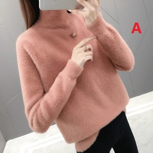 Sweater/Knitwear High-Neck