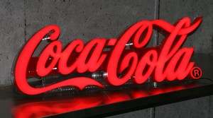 コカ･コーラ LEDレタリングサイン（LEDサイン）