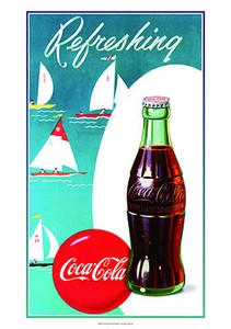 コカ･コーラ B2ポスター（Boat）