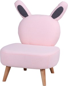 Rabbit Sofa for One Person Pink Gray