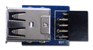 USBピン-外部USBポート 変換基盤 AR-UPIPO-A 奥沢一丁目