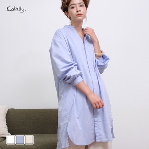 【SALE】ロングコクーンシャツ Cafetty/CF7183