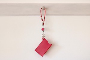 Commuter Pass Holder Attached Leather