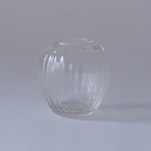 （高さ7.5cm）リューズガラス 　クーレライン　フラワーベース　ポム