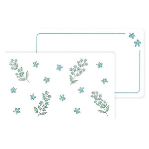 Greeting Card Blue Star Message Card Made in Japan