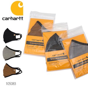 カーハート【carhartt】105083 マスク ユニセックス ロゴ 大人用マスク 立体マスク