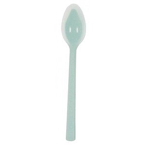 Soft Touch Silicone Spoon　integrated deep - large Blue