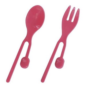 餐具 勺子/汤匙 粉色 兔子