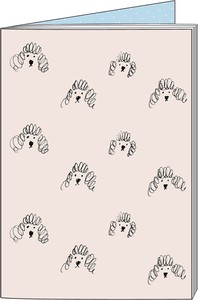 DOUBLE-FACED NOTEBOOK A5 Poodle