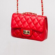 Shoulder Bag Red Mini