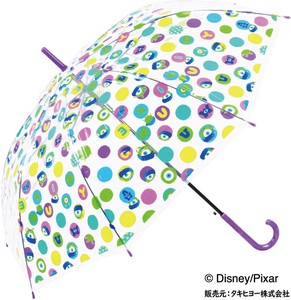 Umbrella Monsters Ink Clear 60cm