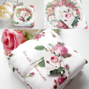Redoute ROSE Cotton 100% Made in Japan 2 Pcs Kitchen Closs
