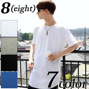 T-shirt Plain Color T-Shirt Men's Short-Sleeve 7-colors