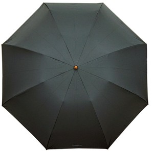 ◆2021新作◆【KENSHO ABE】紳士用折りたたみ雨傘　高密度無地ワンポイント