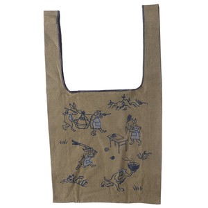 Marche Bag Wildlife Caricature Cooking