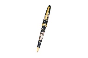37-1012 漆芸高級ボールペン 桜 Lacquer Ballpoint Pen w Cherry Tree
