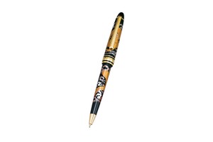 37-1006 漆芸高級ボールペン 龍 Lacquer Ballpoint Pen w Dragon
