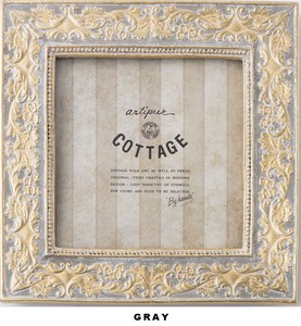 Square Emboss Photo Frame 2 Color 4 5 2 60