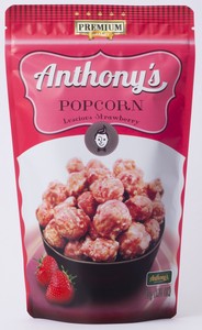 Ansonies Popcorn Strawberry Flavor