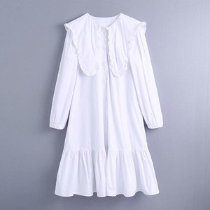 Ladies Fashion Long Sleeve One-piece Dress 9 10 3 1 9 5 A5 743