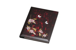 37-2803 ブック型ピクチャー 黒塗 兼六　Book type picture, black lacquered Kenroku