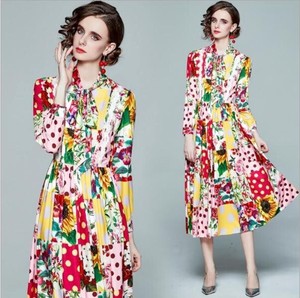 Ladies Fashion One-piece Dress 700 701 1 A5 80 7