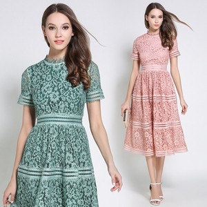 Ladies Fashion Short Sleeve One-piece Dress 1 910 2 9 6