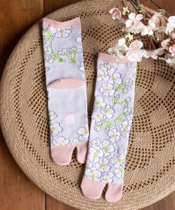 Tabi Socks type Sock 2 3 25 cm Sakura 3 Tabi Socks Socks