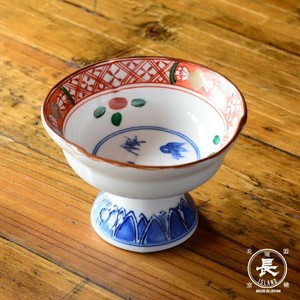 高台珍味 小鉢 和食器 デザート カップ 豆小鉢 色絵 染付 割烹 陶器 取鉢 美濃焼 日本製 洋食器