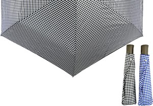 Umbrella Foldable Gingham 55cm