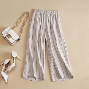 Cropped Pant Spring/Summer Casual Ladies' NEW