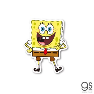 スポンジ・ボブ Hi キャラクターステッカー アメリカ アニメ SpongeBob SPO004 gs 公式グッズ