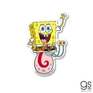 スポンジ・ボブ ボブ&ゲイリー キャラクターステッカー アメリカ アニメ SpongeBob SPO005 公式
