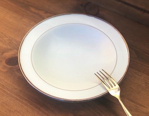 大餐盘/中餐盘 陶器 日式餐具 21cm 日本制造