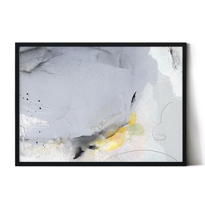 アートポスター【Art Paint 04】B3　A2　B2　A1　B1　北欧　アート　ペイント　抽象画　アブストラクト