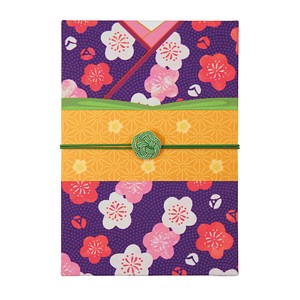 Japanese Pattern Stampbook Pouch Bag Kimono