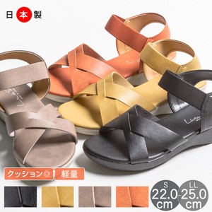 Sandals Low-heel Ladies Made in Japan
