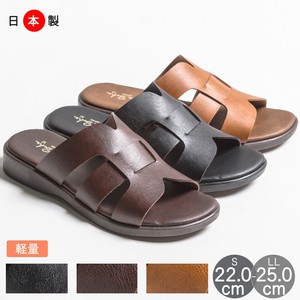 Sandals Low-heel Casual Ladies Made in Japan