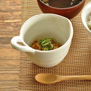 （粉引）健康納豆鉢【中鉢 日本製 美濃焼 和食器】