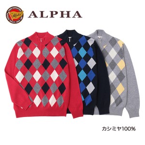 Sweater/Knitwear Cashmere Half Zipper