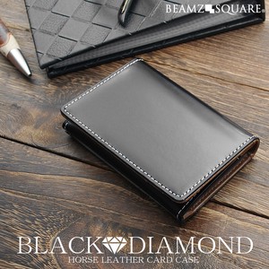 Black Diamond Card Case Business Card Holder BLACK SQUARE