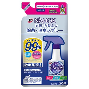 トップ NANOX 衣類･布製品の除菌･消臭スプレｰ 詰替
