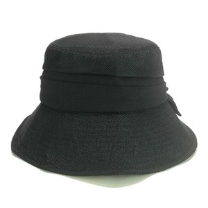 ★SS　リネトロンリボンカットブリムキャペリン　レディース帽子