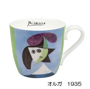 （24年6月入荷予定）【ドイツ雑貨】KONITZ　コーニッツマグカップ　Art　Mag〜ピカソシリーズ〜オルガ1935