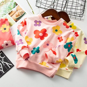 Kids' Cardigan/Bolero Jacket Colorful Floral Pattern Sweatshirt Kids